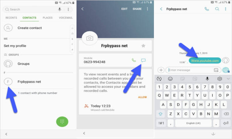 Obejście blokady Samsung S8 FRP bez komputera