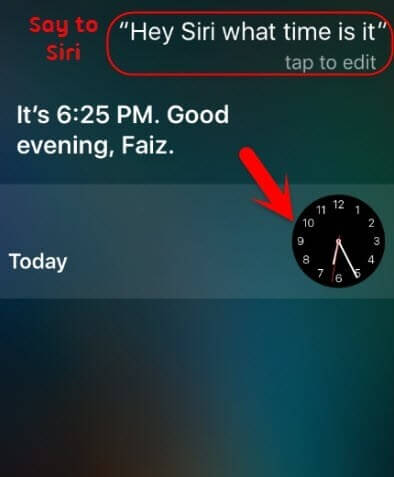 użyj siri unlock iphone