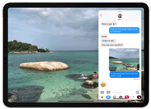 używaj wielozadaniowości na iPadzie
