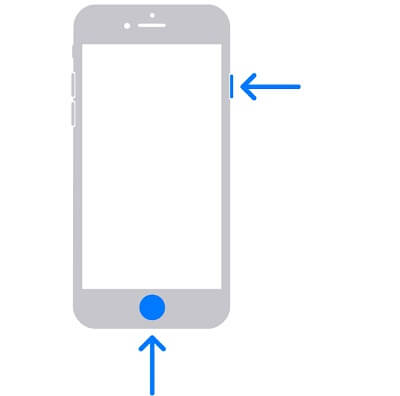 przycisk home iphone robi zrzut ekranu