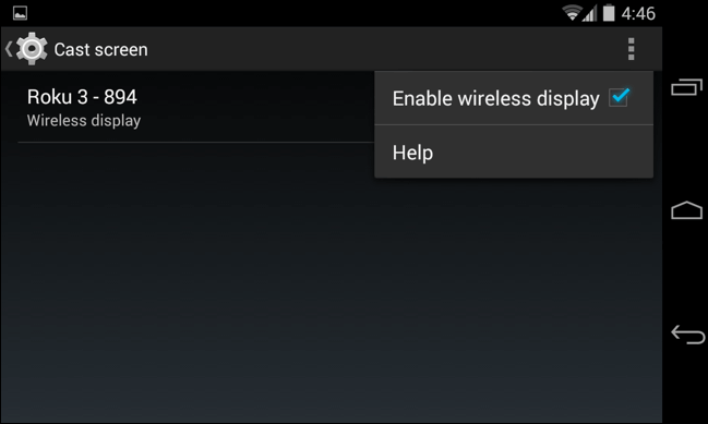 ekran Miracast