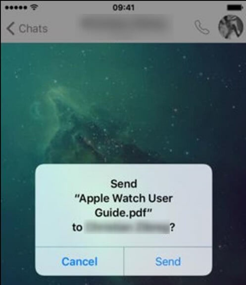 plik pdf whatsapp z czytnika pdf iphone