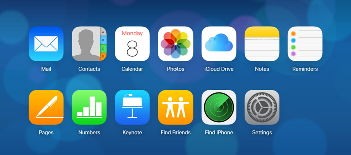 Pobierz kopię zapasową iCloud na komputer za pomocą iCloud .com