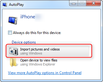 zapisywać zdjęcia i filmy na iPhonie przez Auto Play