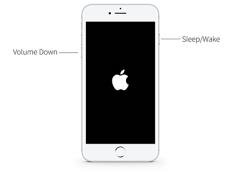 twardy reset iPhone'a 7