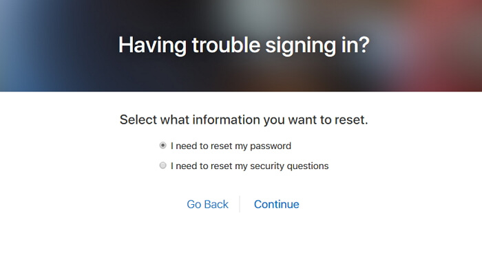 odblokuj identyfikator Apple