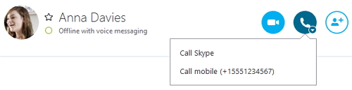 Numer kontaktowy Skype