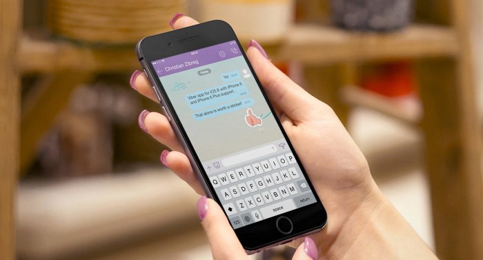 Wysyłaj wiadomości Viber