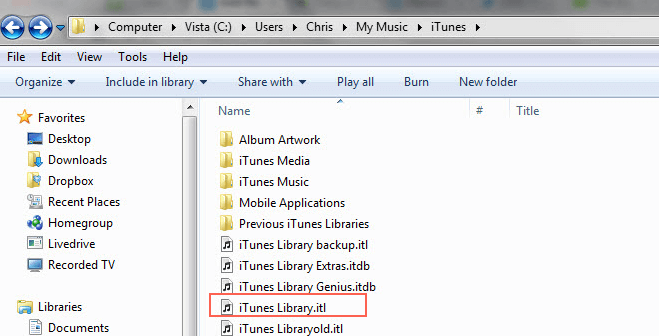 pliki kopii zapasowej iTunes