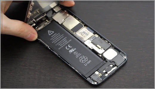 zmień baterię iphone'a