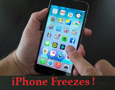 iPhone zamroził się podczas aktualizacji