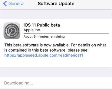 Aktualizacja 11 iOS