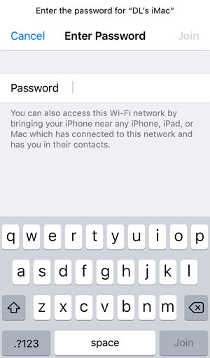 wprowadź hasło do wifi