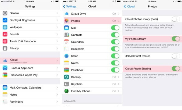 pobieraj zdjęcia ze strumienia zdjęć iCloud