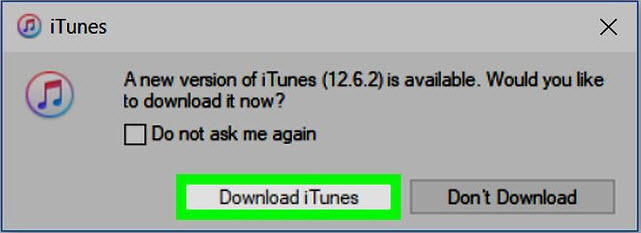 zaktualizuj iTunes