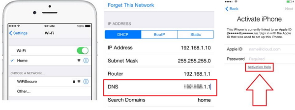 DNS omija icloud