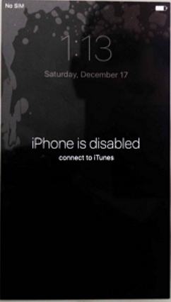 iPhone jest wyłączony ekran