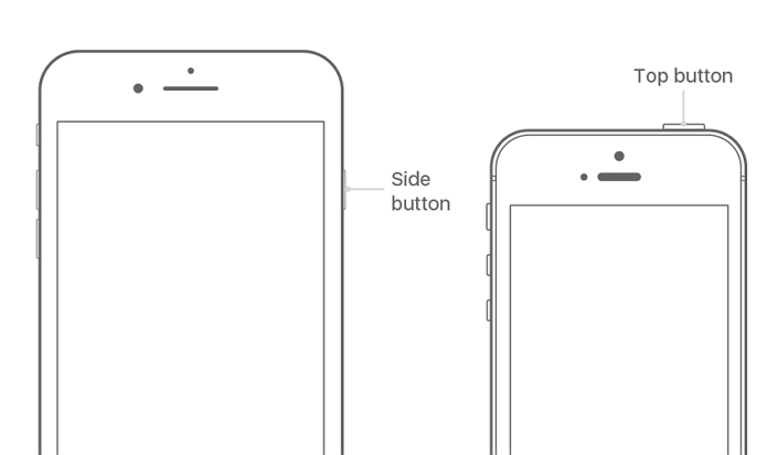 uruchom ponownie iPhone'a 8 i starsze wersje