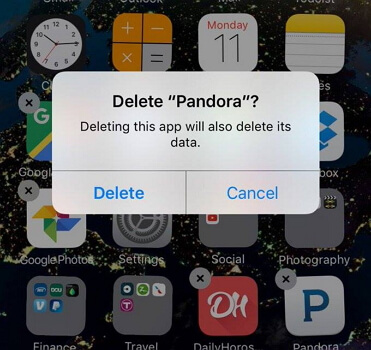 usuń pandorę