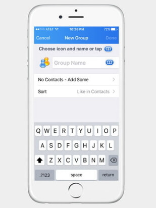 aplikacja do kontaktów grupowych