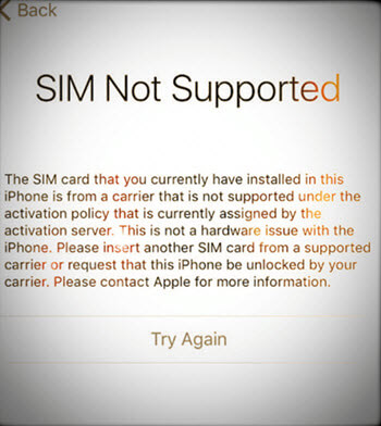 Operator iPhone'a zablokowany