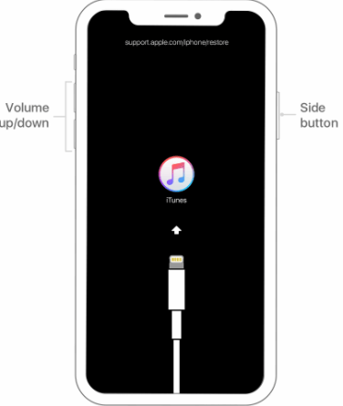 wymuś ponowne uruchomienie iPhone'a X