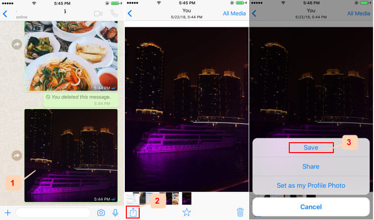 zmniejsz rozmiar pliku wideo iphone'a za pomocą WhatsApp