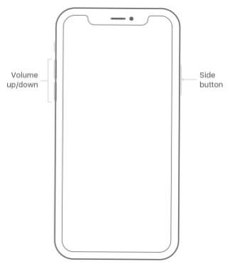 uruchom ponownie iphone'a x