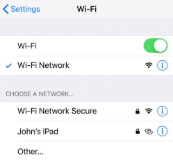 włącz wifi