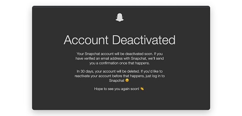 usuń Snapchata