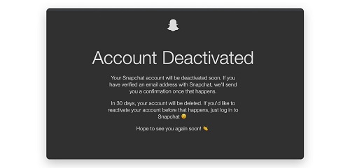 usuń Snapchata