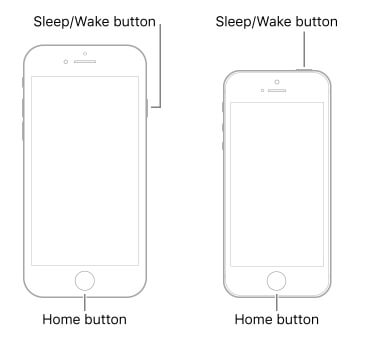 wymuś ponowne uruchomienie iphone-6