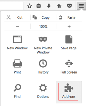 usuń rozszerzenia firefox mac
