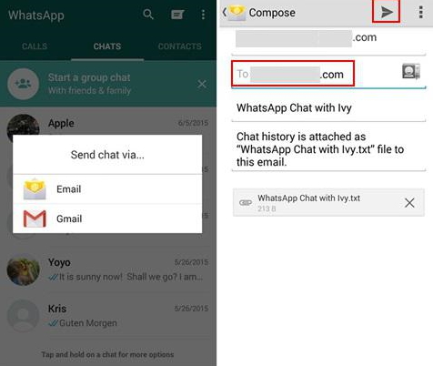 kopia zapasowa wiadomości WhatsApp na gmail1