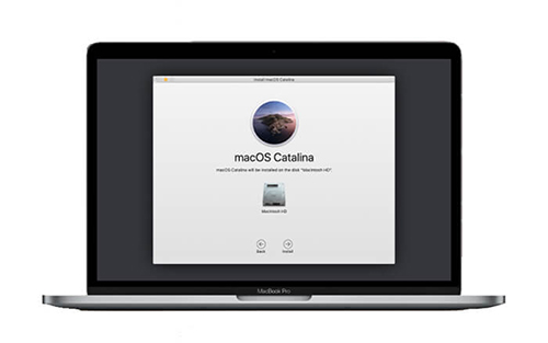 zaktualizuj macos catalina