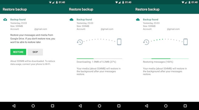 transfer-whatsapp-android-to-android-przez-google-drive