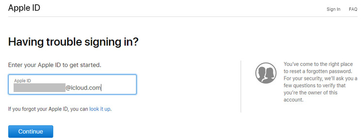 Wprowadź Apple ID