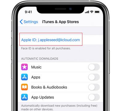 znajdź identyfikator Apple w iTunes i sklepach z aplikacjami