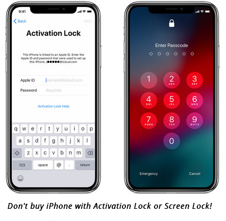 Zwróć uwagę na blokadę aktywacji i blokadę ekranu przed zakupem używanego iPhone'a