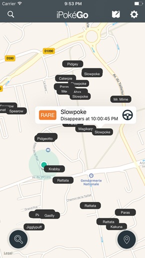 iPokeGo, aby teleportować się w Pokemon Go