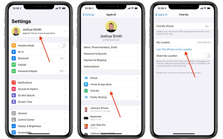 ukryj lokalizację iPhone'a w Find My Friends & iMessage