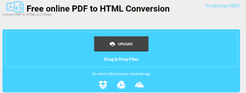 pdf do html5 dokument google
