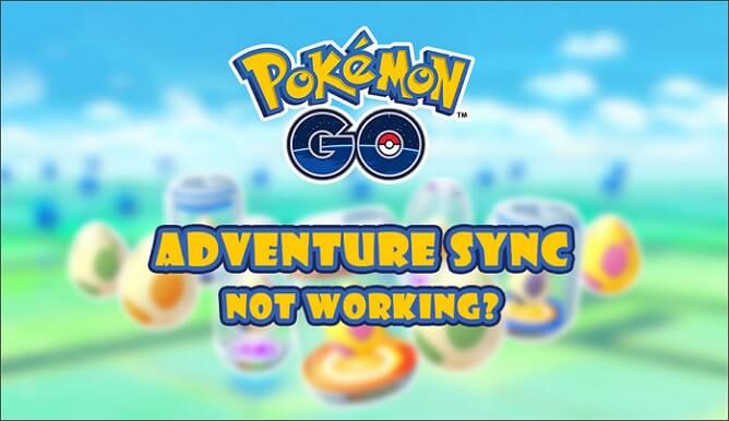 Synchronizacja przygody Pokémon GO nie działa