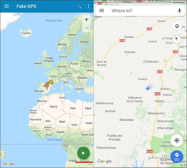 uruchom Fake GPS przez VMOS i rozpocznij fałszowanie