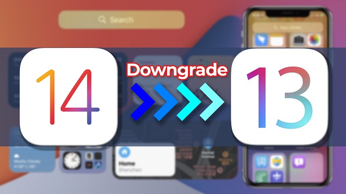 obniż ios 14 do 13