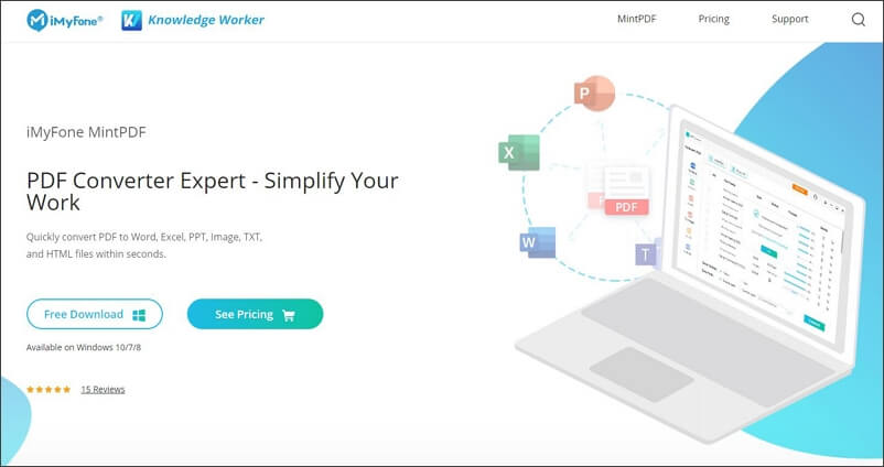 aFoneSoft Konwerter tabel MintPDF PDF na Excel