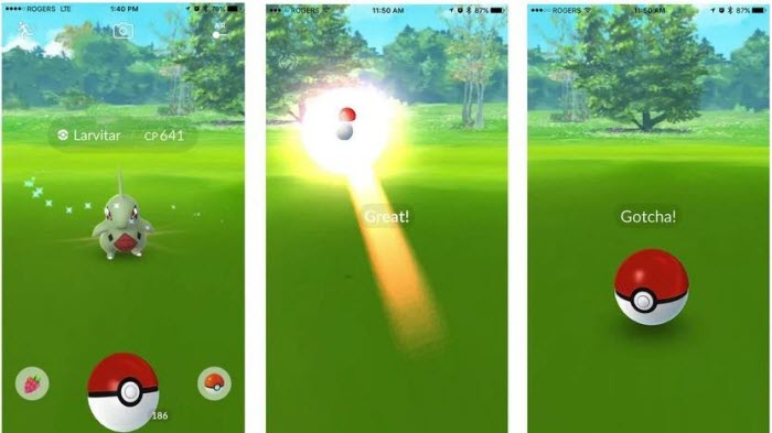 łap rzadkie pokemony