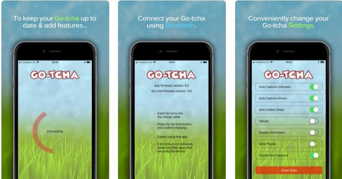 Połącz gotcha dla pokemona go