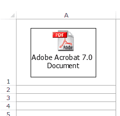 załącz PDF do Excela