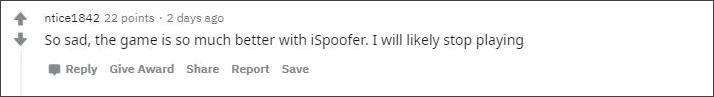 dyskusja na temat iSpoofer